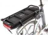 Elektrická kola pro ženy Crussis e-City 2.1 - baterie uložena v nosiči kola za sedačkou se světlem, které je zde pro Vaší bezpečnost v nočních projížďkách nočními ulicemi města